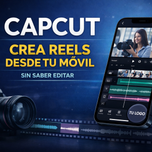 Curso CapCut Básico para crear un reel desde el móvil